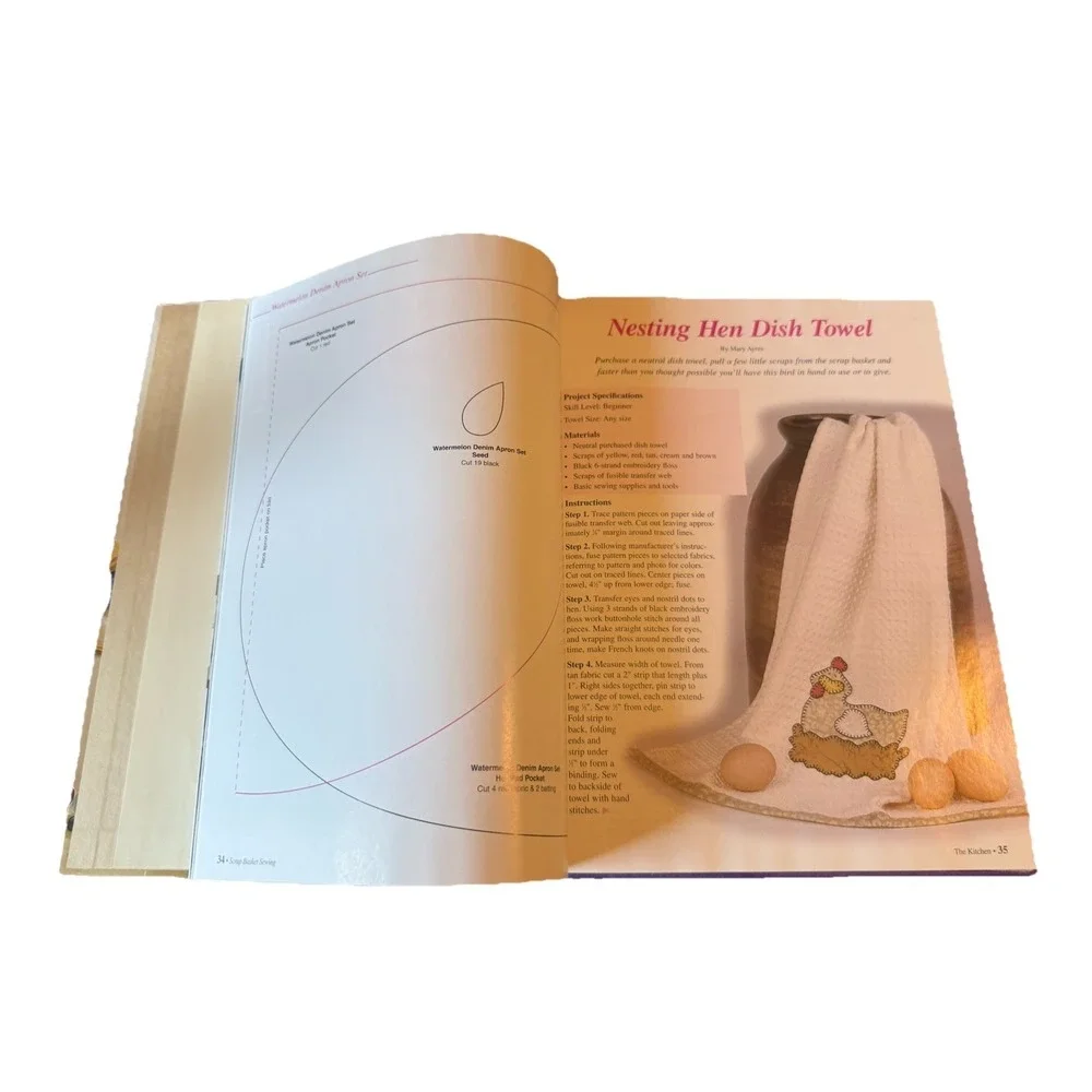 Scrap Basket Sewing Book Hardcover House Of White Birches